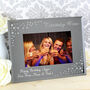 Personalised 'Twenty One' Diamante Photo Frame, thumbnail 1 of 5