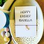 Personalised Easter Bunny Charm Wish Bracelet Gift, thumbnail 1 of 5