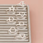 Sterling Silver Shape Rings, thumbnail 1 of 12