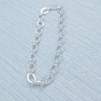 Sterling Silver Link Bracelet, 2 of 4