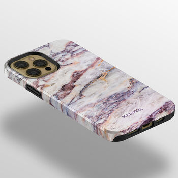 Purple Reign Marble Tough Case For iPhone, 2 of 4