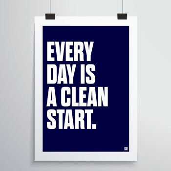 Clean Start Print, 3 of 4