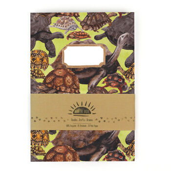 Creep Of Tortoises Print Notebook, 6 of 8