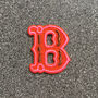 Letter B Alphabet Iron On Patch, thumbnail 1 of 4