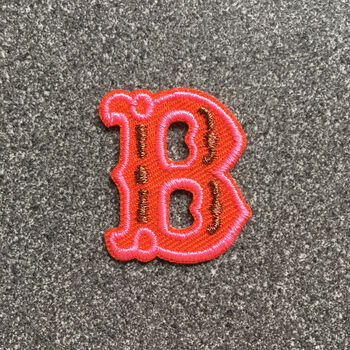 Letter B Alphabet Iron On Patch, 2 of 4