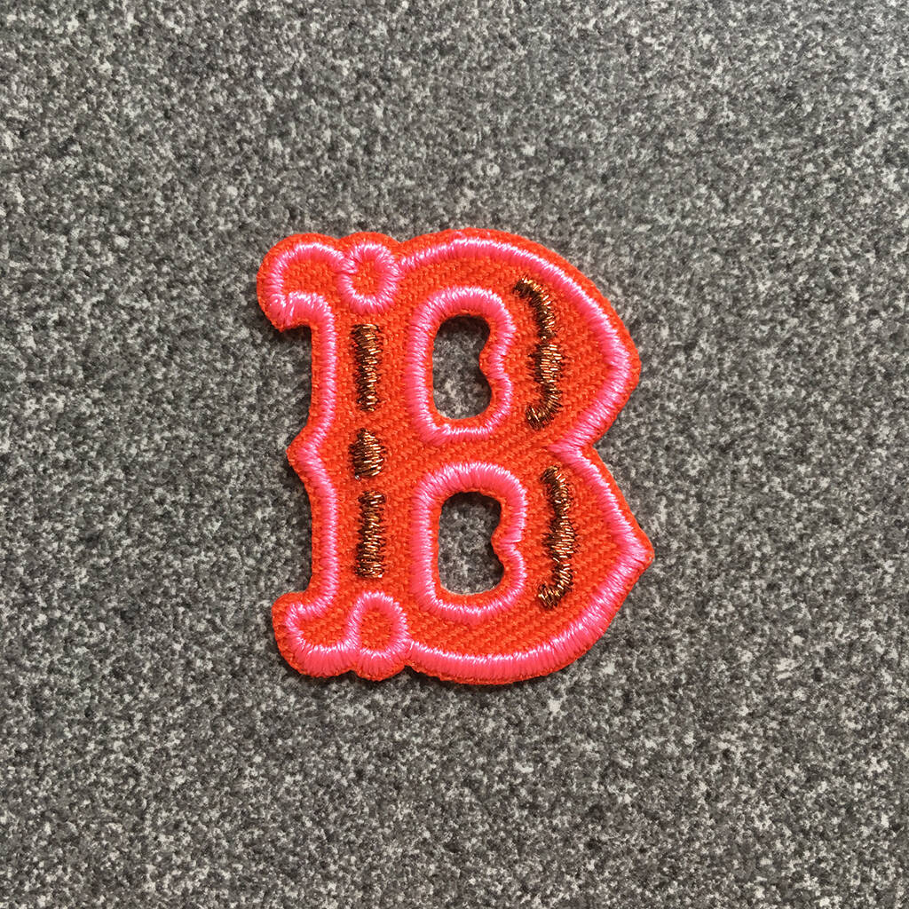 Letter B Alphabet Iron On Patch, 1 of 4