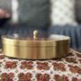 Indian Brass Masala Box: Decorative Spice Container, thumbnail 6 of 12
