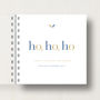 Personalised 'Ho, Ho, Ho' Christmas Small Notebook, thumbnail 5 of 7
