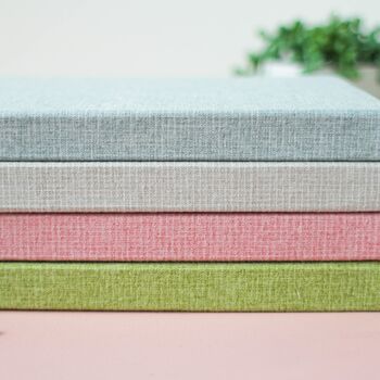 Personalised Notebook In Linen, 4 of 8