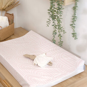Anti Roll Changing Mat Melbourne Powder Pink, 2 of 3