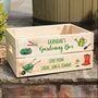 Personalised Garden Gift Treat Hamper Crate, thumbnail 2 of 3