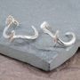 Sterling Silver Or 9ct Gold Water Hoop Earrings, thumbnail 1 of 3