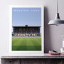 Notts County Meadow Lane From The Centre Circle Poster, thumbnail 4 of 7