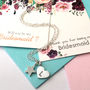 Initial Heart And Star Necklace, thumbnail 6 of 12