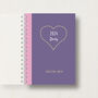 Personalised 2024 Diary With Love Heart, thumbnail 1 of 8