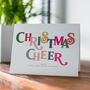 Personalised 'Christmas Cheer' Card Pack, thumbnail 1 of 4