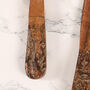 Set Of Four Carved Wooden Cheese Knives, thumbnail 4 of 8