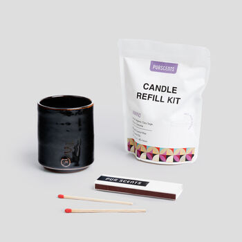 Purscents Candle Refill/Candle Making Starter Set Ebony, 2 of 9