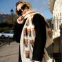 Tiger Head Print Scarf In Personalised Gift Box, thumbnail 1 of 6