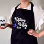 Personalised Kitchen Witch Halloween Apron, thumbnail 1 of 2
