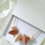 Coffee And Cream Nursing Necklace, thumbnail 8 of 8