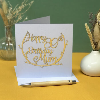 Personalised 80th Birthday Card For Mum, 2 of 12