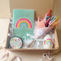 Rainbow Gift Hamper With Dried Flowers, thumbnail 2 of 5