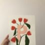 Personalised Floral Initial Painting, thumbnail 6 of 12