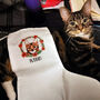 Personalised Christmas Stocking For Cat Lovers, thumbnail 3 of 12