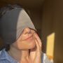 Earthy Green Soft And Breathable Tencel Unisex Sleep Mask, thumbnail 1 of 7