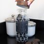 Personalised Reserved For Biscuit Glass Storage Jar, thumbnail 4 of 9