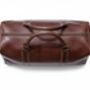 Genuine Leather Holdall Duffel Weekender, thumbnail 3 of 12