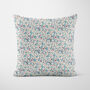 Red Patchwork Snowflake Cushion, thumbnail 5 of 7