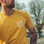 Hoy Fly Hard T Shirt Mustard, thumbnail 2 of 6