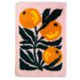 A Bounty Of Oranges Latch Hook Rug Craft Kit, thumbnail 3 of 6