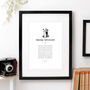 Dancing Enthusiast Print, Gift For Dancers, thumbnail 1 of 6