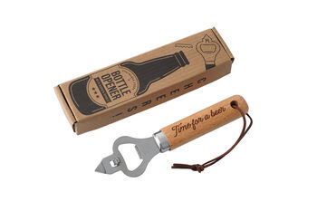 Bottle Opener 'Time For A Beer' In Gift Box, 2 of 5