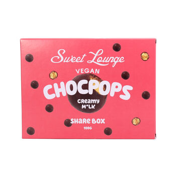 Vegan Chocolate M*Lk Choc Pops Share Box 100g, 2 of 2