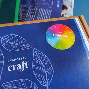 Cyanotype Printing Craft Kit The Rainbow Edition, 5 of 8