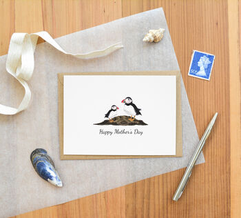 Puffin Mother's Day Card, 2 of 4