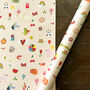 Girlie Gift Wrap Two Sheets, thumbnail 1 of 5