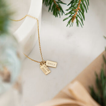 Personalised Tiny Tag Necklace, 7 of 10