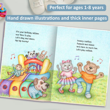 Happy Birthday Personalised Gift Book For Children Aged One To Eight, 6 of 12