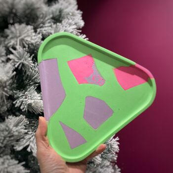 Jesmonite Triangle Tray, 6 of 7