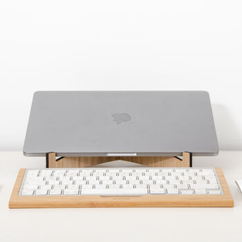 Eco Wooden Laptop Stand, 9 of 9