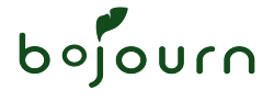 Dark green and white logo with leaf