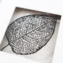 Framed Leaf Papercut Art, thumbnail 3 of 6