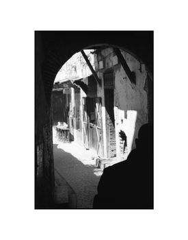Silhouette Of A Man, Medina Photographic Art Print, 3 of 4
