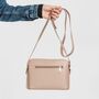 Smoke Rose Classic Structured Crossbody Handbag, thumbnail 2 of 12