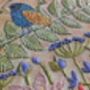 Summer Birdsong Linen Embroidery Pattern Design, thumbnail 5 of 10